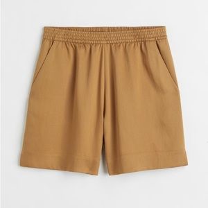 NWT H&M Lyocell-blend Bermuda Shorts
